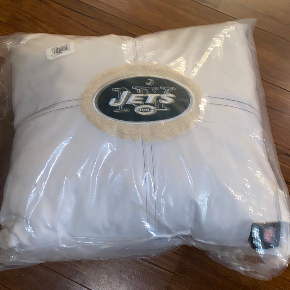 New York Jets NFL Throw pillow NEW  🔴